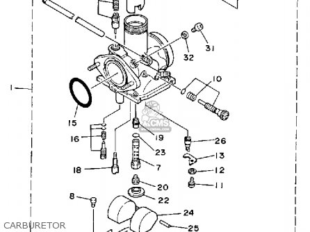 Yamaha YFM250A 1990 parts lists and schematics