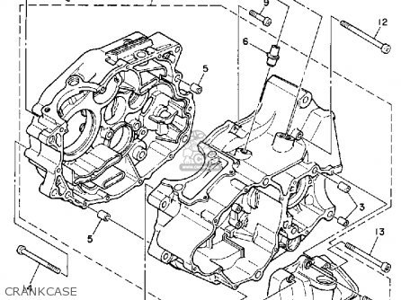 Yamaha MOTO-4 250 1989-1991 - Front End King Pin / Knöchel Kit