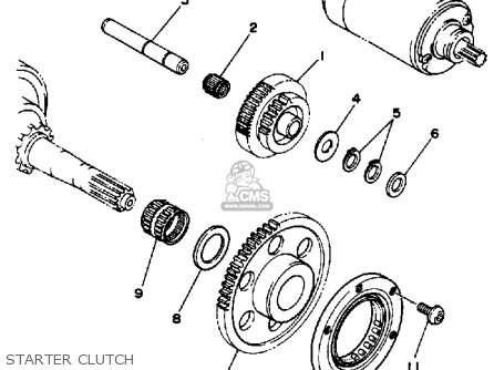 Yamaha YFM350XT 1987 WARRIOR parts lists and schematics