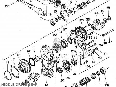 Yamaha YFM400FWG 1995 parts lists and schematics