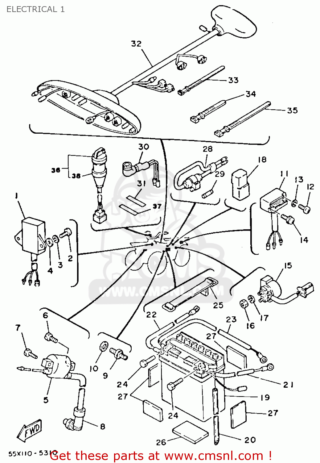 Yfm80 Wiring Diagram : 03 08 YAMAHA RAPTOR 80 SERVICE MANUAL YFM80 PDF