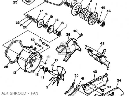 Yamaha YFP350U 1988 TERRAPRO parts lists and schematics