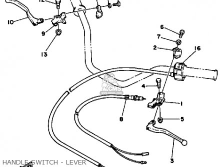 Yamaha YFP350U 1988 TERRAPRO parts lists and schematics