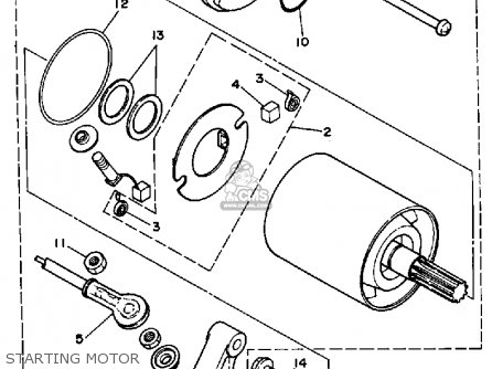 Yamaha Replacement 1988 Terra Pro 350 Starter & Relay Solenoid Kit - Foto 8