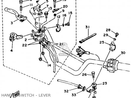 Yamaha Yfs200d 1992 Parts Lists And Schematics