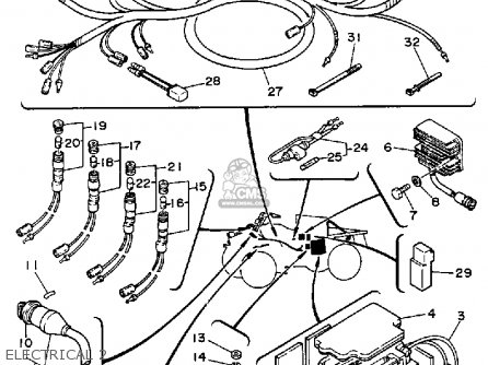 Yamaha YFU1TW 1989 PRO HAULER parts lists and schematics