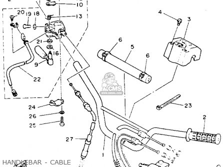 Yamaha YFZ350E BANSHEE 1993 parts lists and schematics