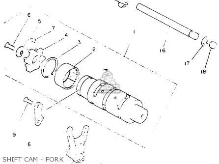 Yamaha YFZ350E BANSHEE 1993 parts lists and schematics