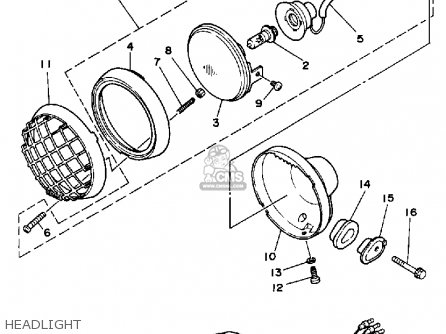 Yamaha YFZ350T 1987 BANSHEE Parts Lists And Schematics