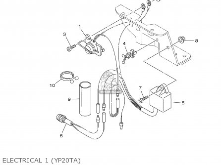 Yamaha YP20TA Q9C4 YP30TA Q9C5 YP40TA Q9C6 parts lists and schematics