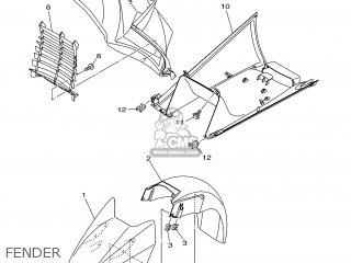 Yamaha YP400 2004 5RU1 ENGLAND 1C5RU-300E1 parts lists and schematics