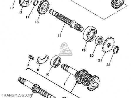 Yamaha YSR50 1987 (H) USA parts lists and schematics