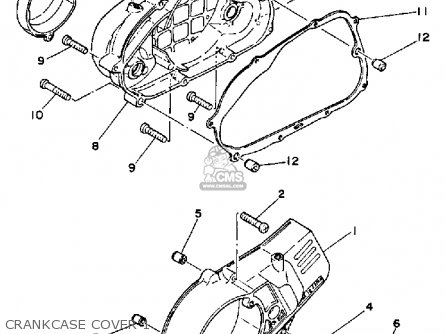 Yamaha YSR50 1988 (J) USA parts lists and schematics