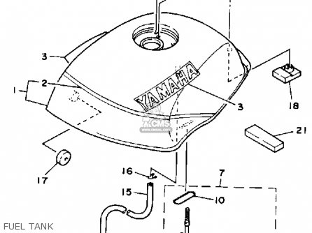 Yamaha YSR50 1989 (K) USA parts lists and schematics