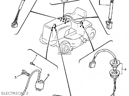 Yamaha YT3600M FRONT ENGINE LAWN TRACTOR 1988 parts lists and schematics