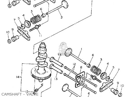 Yamaha YT6700P FRONT ENGINE 1990 parts lists and schematics