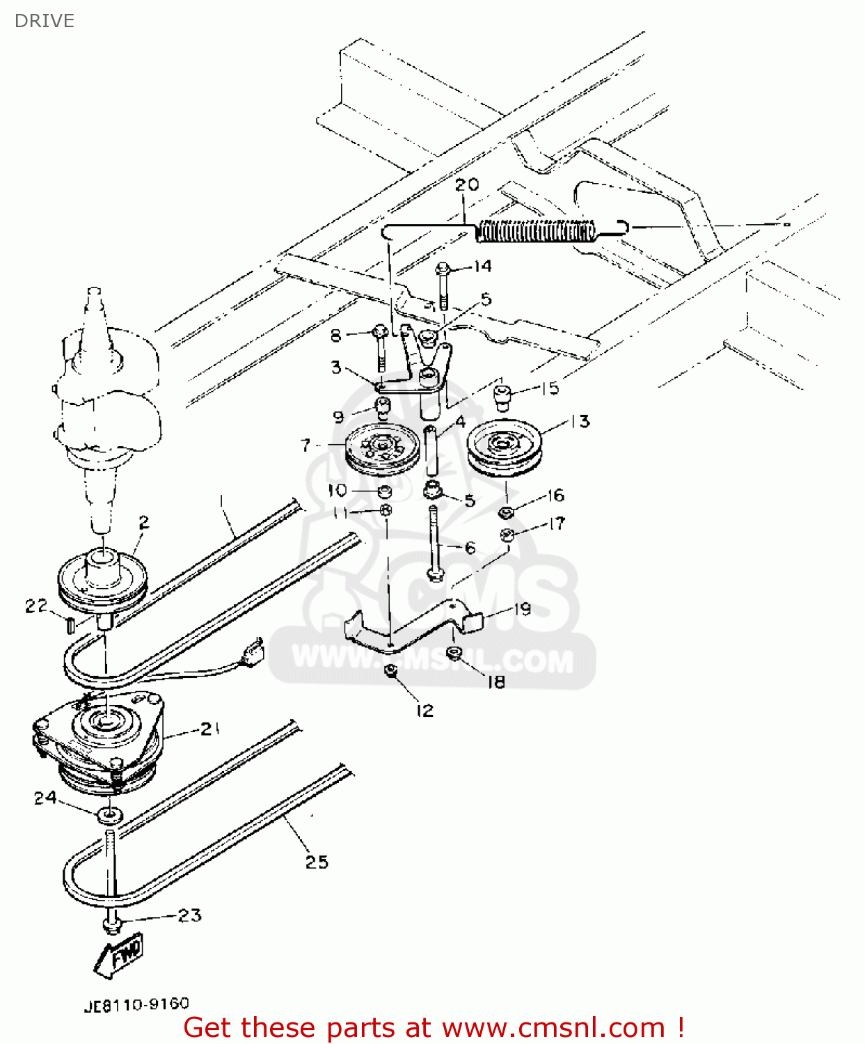 Yamaha garden online tractor