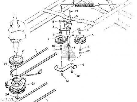 Yamaha YT6800P LAWN TRACTOR 1990 parts lists and schematics