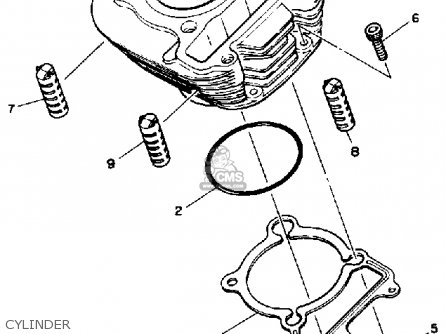 Yamaha YTM225DRS 1986 parts lists and schematics