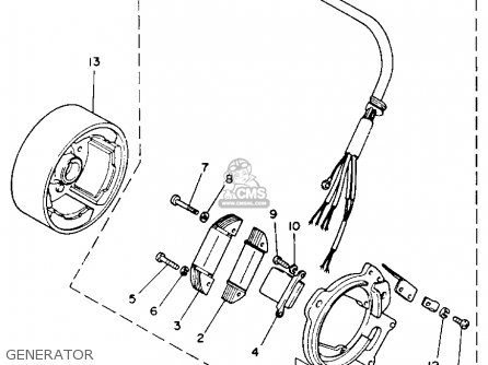 Yamaha YTM225DXL 1984 parts lists and schematics