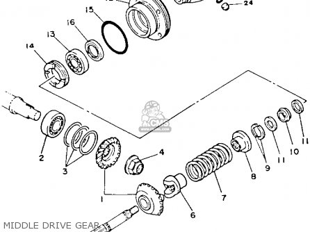 Yamaha YTM225DXL 1984 parts lists and schematics