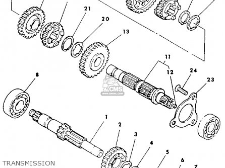 Yamaha YTM225DXL 1984 parts lists and schematics