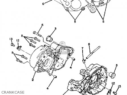 Yamaha Yamaha YZ100 1982 (C) USA parts lists and schematics