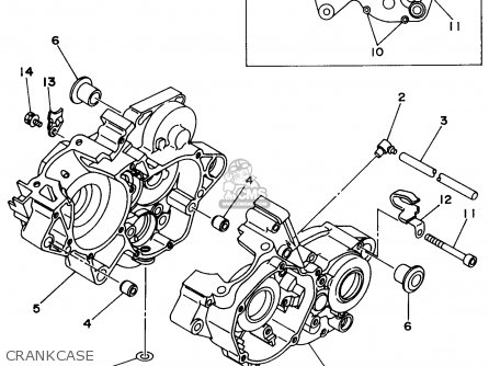 Yamaha YZ125-1 1997 (V) USA Parts Lists And Schematics