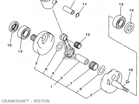 Yamaha YZ125-1 1997 (V) USA Parts Lists And Schematics