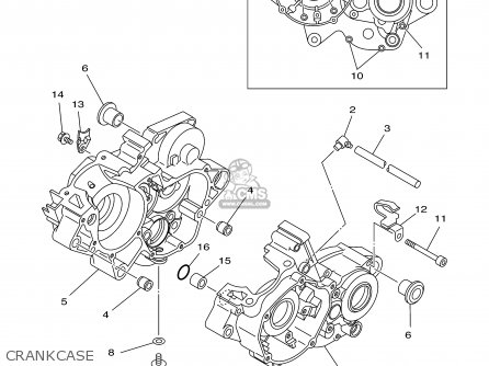 Yamaha YZ125-1 2000 (Y) USA Parts Lists And Schematics