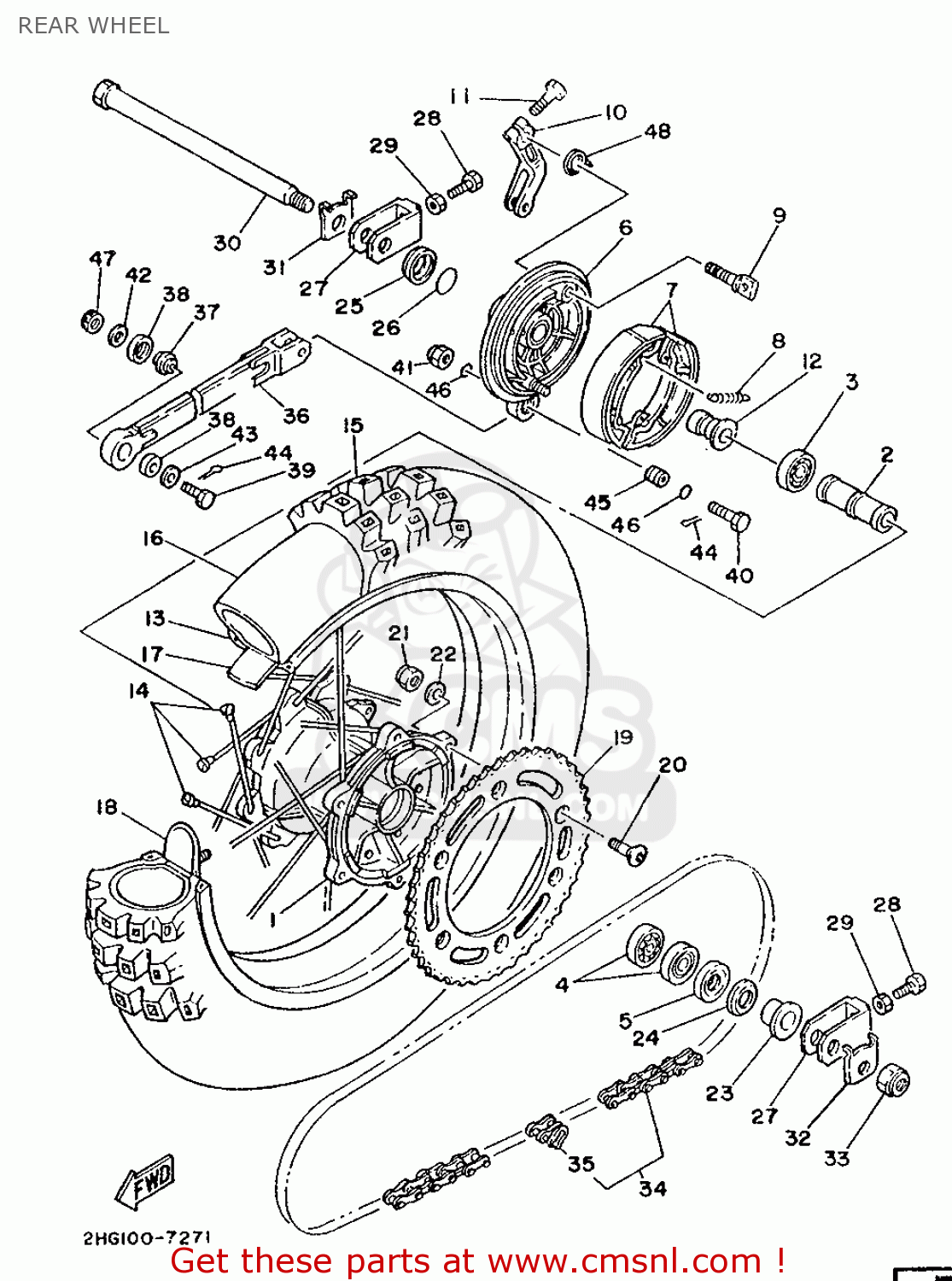 1987 yz125