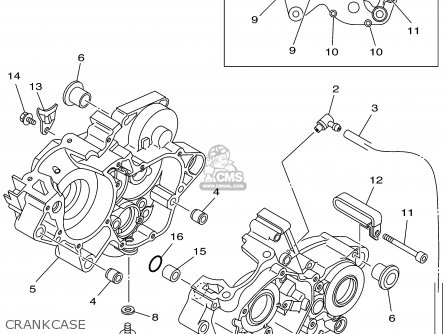 Yamaha YZ125 2002 (2) USA parts lists and schematics