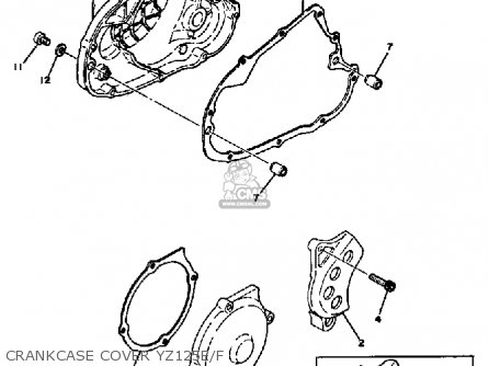 Yamaha YZ125 COMPETITION 1978 USA parts lists and schematics Yamaha YZ125 COMPETITION 1978 USA parts lists and schematics