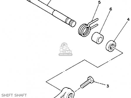 Yamaha YZ125 COMPETITION 1987 (H) USA parts lists and schematics