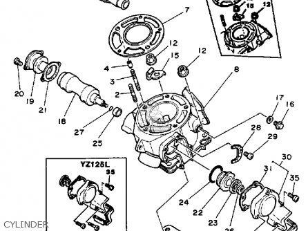 Yz125 2001 Parts Catalog