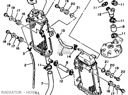 Yamaha YZ250-1 1990 (L) USA parts lists and schematics