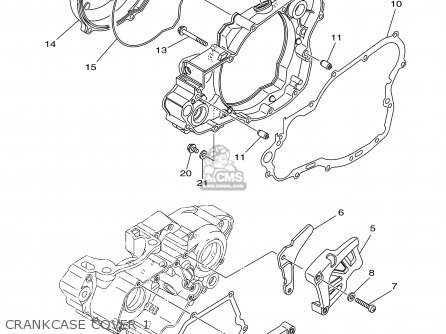 Yamaha YZ250-1 COMPETITION 2001 (1) USA parts lists and schematics