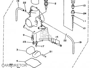 Yamaha YZ250 1996 4SR3 JAPAN 264SR-100E2 parts lists and