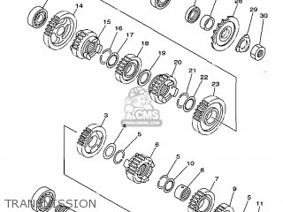Yamaha YZ250 1999 5CU2 GERMANY 295CU-100E3 parts lists and schematics