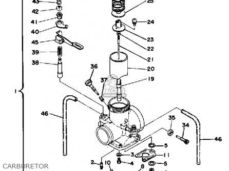 Yamaha Yz400 Competition 1979 Usa Parts Lists And Schematics