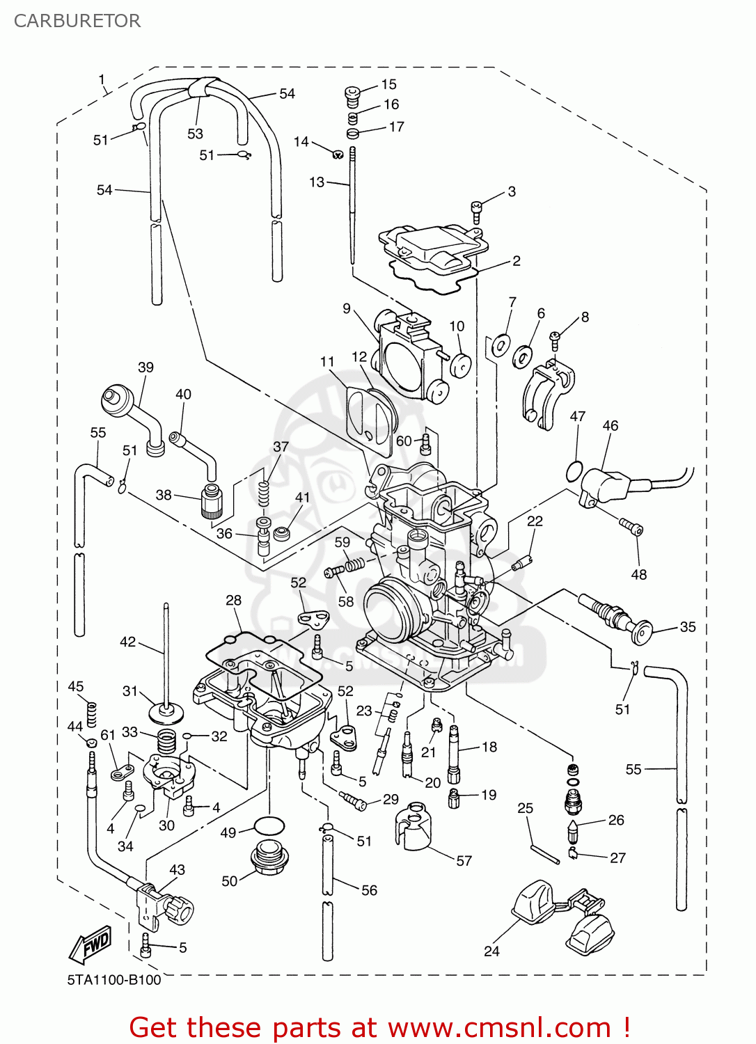 yamaha yz450f parts