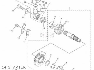 Yamaha YZ450F 2014 1SL2 EUROPE 1N1SL-100E1 parts lists and schematics