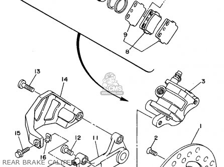 Yamaha YZ80-1 1995 (S) USA parts lists and schematics