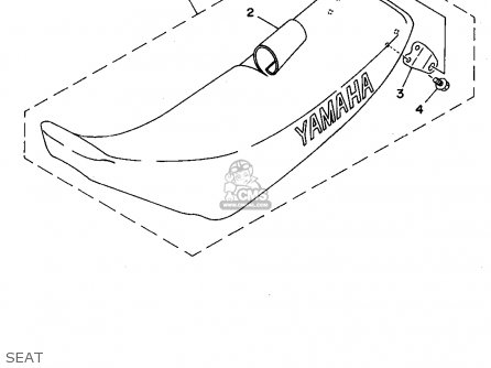 Yamaha YZ80-1 1995 (S) USA parts lists and schematics