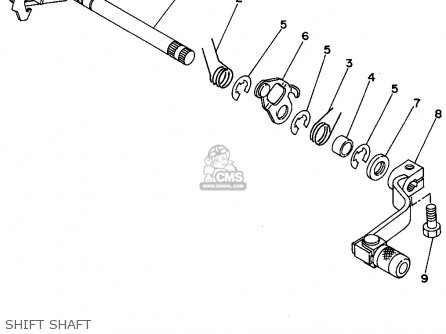 Yamaha YZ80-1 1995 (S) USA parts lists and schematics