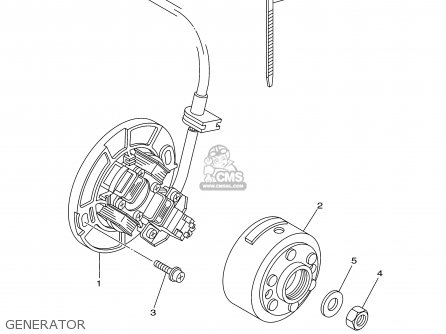 Yamaha YZ85 2003 (3) USA parts lists and schematics