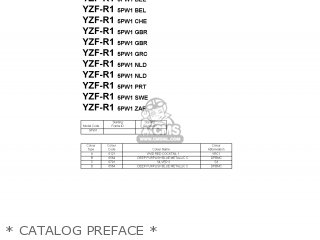 * CATALOG PREFACE * - YZF-R1 2002 5PW1 SWITZERLAND 1A5PW-300E4