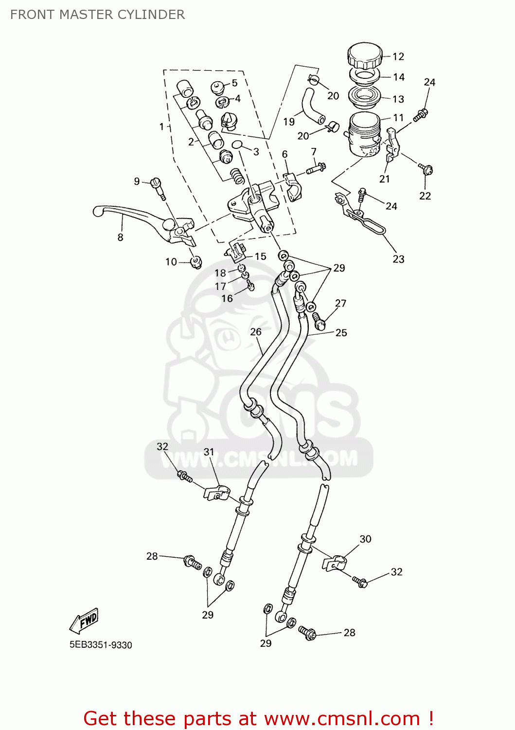 1999 yamaha r6 parts