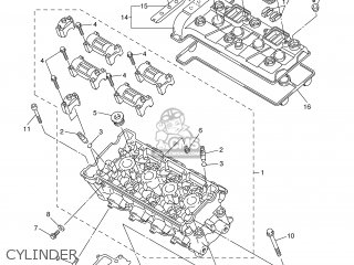 Yamaha YZF-R6 2005 5SLM BELGIUM 1D5SL-300E1 parts lists and schematics