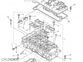 Yamaha YZF-R6 2007 2C0B EUROPE 1F2C0-332G1 parts lists and ... yamaha r6 engine parts diagram 